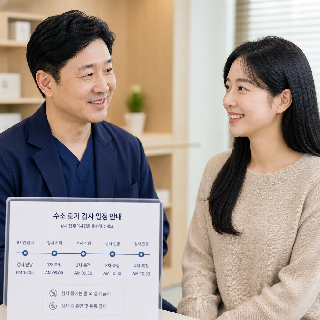 부산 서면에서 수소호기검사 과정과 소요 시간은?