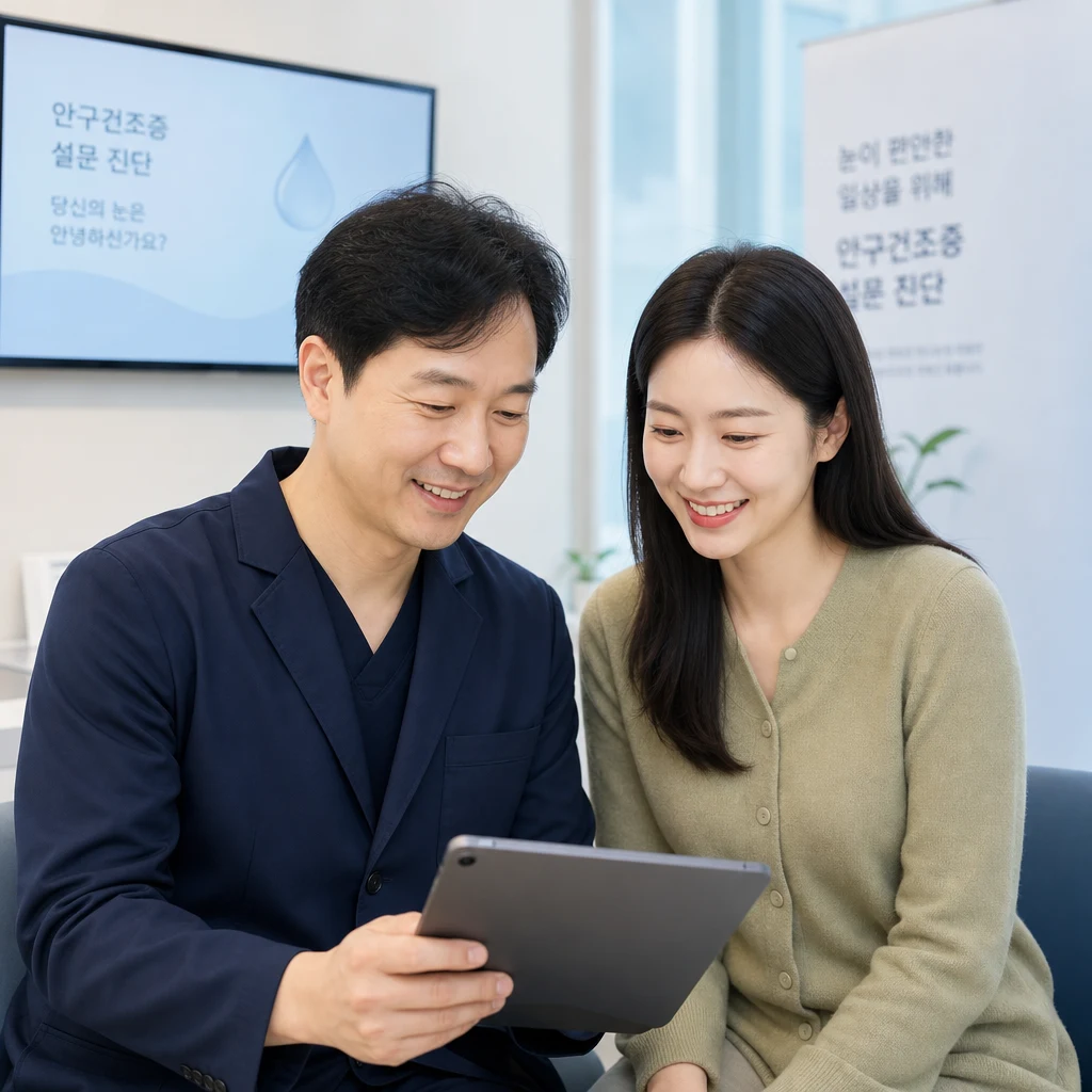 눈 건강을 위한 안구건조증 관리 습관